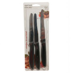 CUCHILLO PARA CHURRASCO 3 PIEZAS