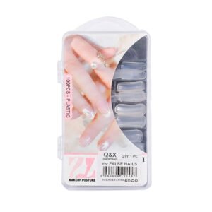 UÑAS PLASTICAS TRANSPARENTES