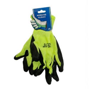 GUANTES DE POLIURETANO CON HILO VERDE
