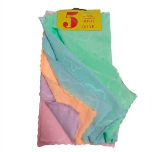 SET DE 5 TOALLAS DE MICROFIBRA