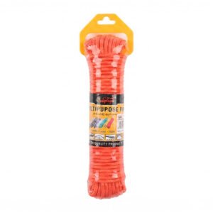 CUERDA 6MM*20MTS NARANJA