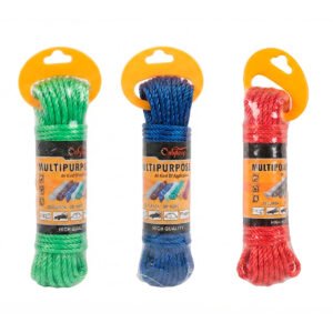 CUERDA DE NYLON 4MM*10MTS VARIOS COLORES
