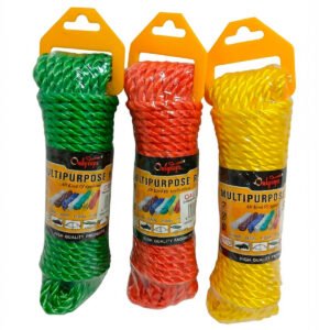 CUERDA DE NYLON 6MM*10MTS VARIOS COLORES
