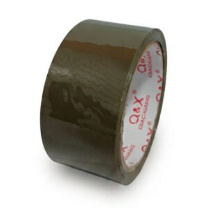 CINTA AUTOADHESIVA QX MARRÓN 48MM*50MTS