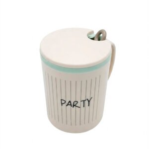 TAZA + TAPA Y CUCHARA