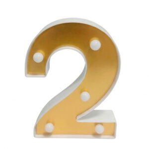 NUMEROS LED 16CM - 2