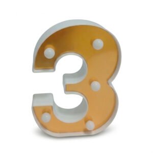 NUMEROS LED 16CM - 3
